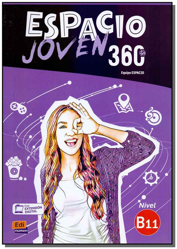 Capa do livro Espacio Joven 360 B1.1 - Libro Del Alumno, de Sanchez; Vargas; Martinez; Aragon; Jose