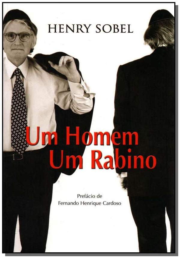 Capa do livro Um Homem, um Rabino, de Henry Sobel