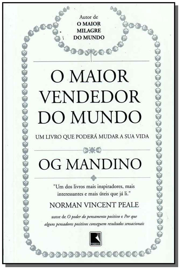 Capa do livro O Maior Vendedor do Mundo, de Og Mandino