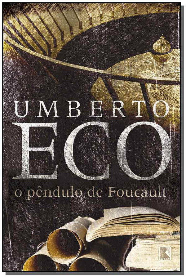 Capa do livro O Pêndulo de Foucault, de Umberto Eco