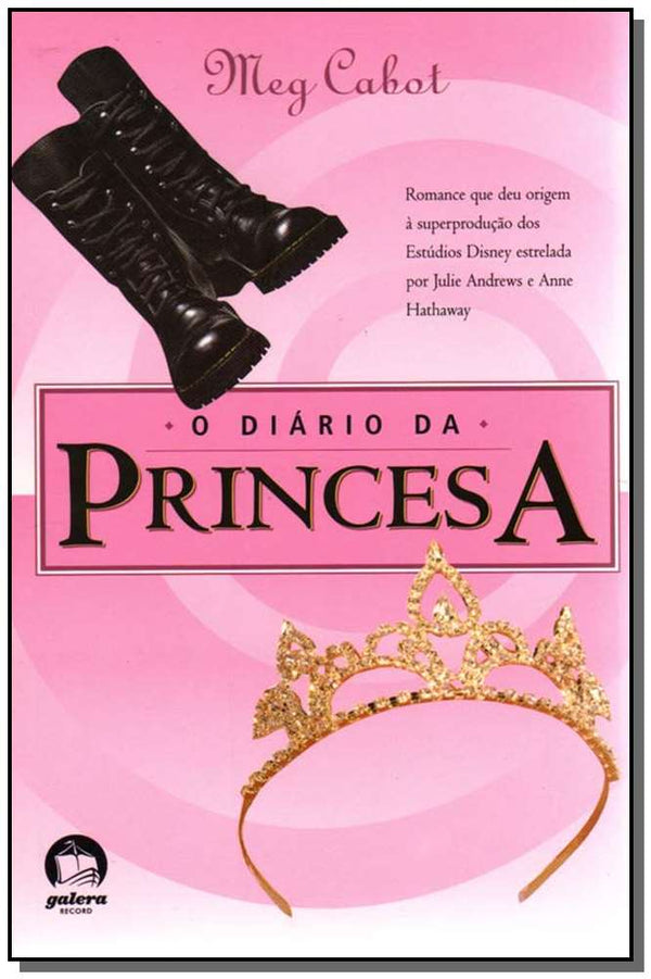 Capa do livro O Diário da Princesa (Vol.1 o Diário da Princesa), de Meg Cabot