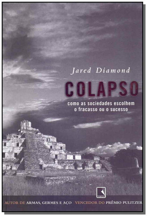 Capa do livro Colapso - 08ed/12, de Jared Diamond