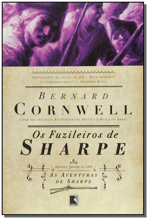 Capa do livro Fuzileiros de Sharpe , os, de Bernard Cornwell