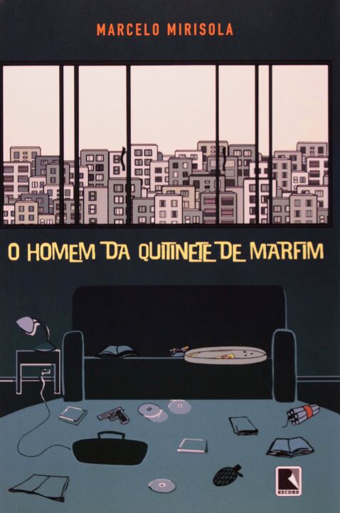 Capa do livro O Homem da Quitinete de Marfim, de Marcelo Mirisola