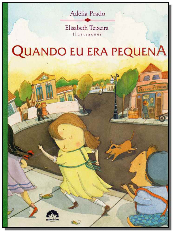 Capa do livro Quando Eu Era Pequena, de Adelia Prado