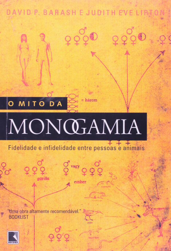 Capa do livro O Mito da Monogamia, de David Barash, Judith Lipton