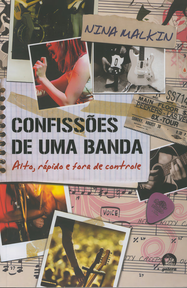 Capa do livro Confissões de uma Banda, de Diversos Autores
