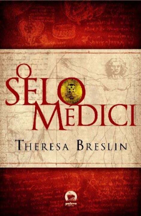 Capa do livro O Selo Médici, de Theresa Breslin