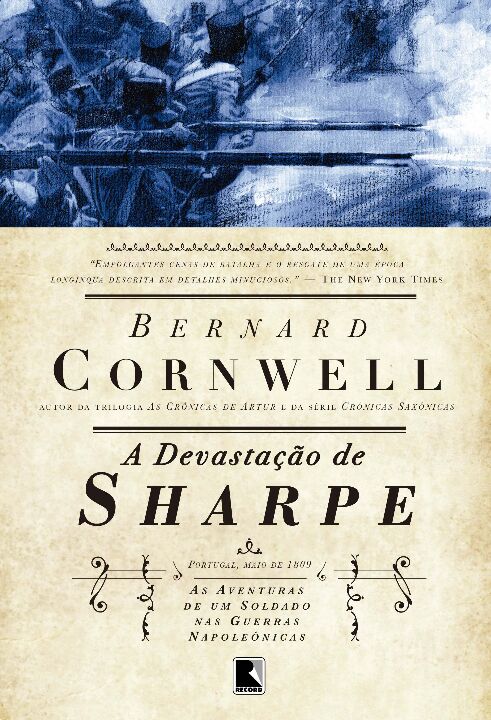 Capa do livro A Devastação de Sharpe (Vol.7), de Bernard Cornwell