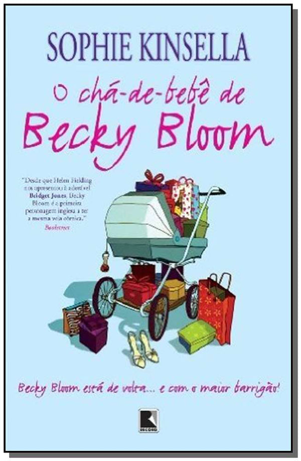 Capa do livro O Chá-De-Bebê de Becky Bloom, de Sophie Kinsella