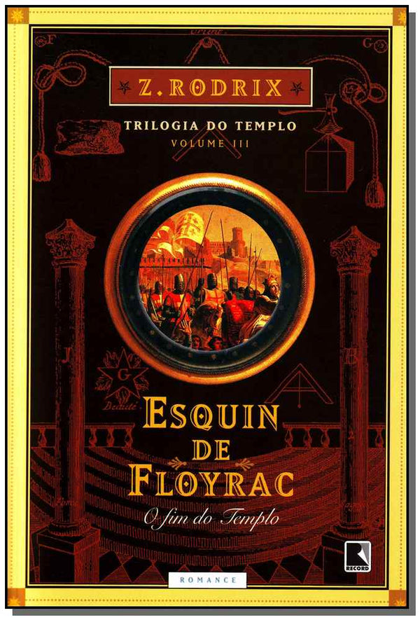 Capa do livro Esquin de Floyrac: O Fim do Templo (Vol. 3), de Z. Rodriz