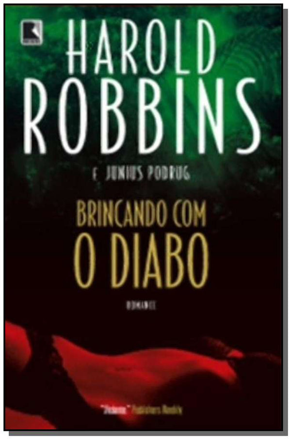 Capa do livro Brincando com o Diabo, de Harold Robbins