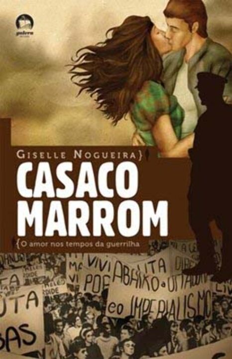 Capa do livro Casaco Marrom, de Giselle Nogueira