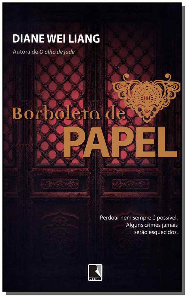 Capa do livro Borboleta de Papel, de Diane Wei Liang