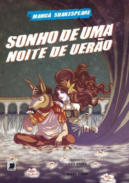 Capa do livro Sonho de uma Noite de Verão (Mangá Shakespeare), de William Shakespeare