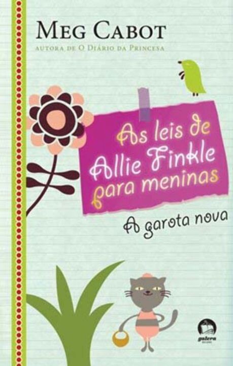 Capa do livro As Leis de Allie Finkle para Meninas: A Garota Nova (Vol. 2), de Meg Cabot