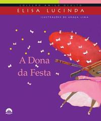 Capa do livro A Dona da Festa, de Elisa Lucinda