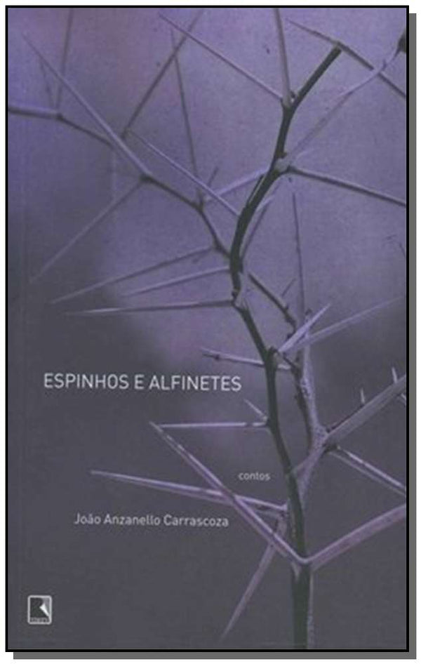 Capa do livro Espinhos e Alfinetes, de Joao Luiz Anzanello Carrascoza