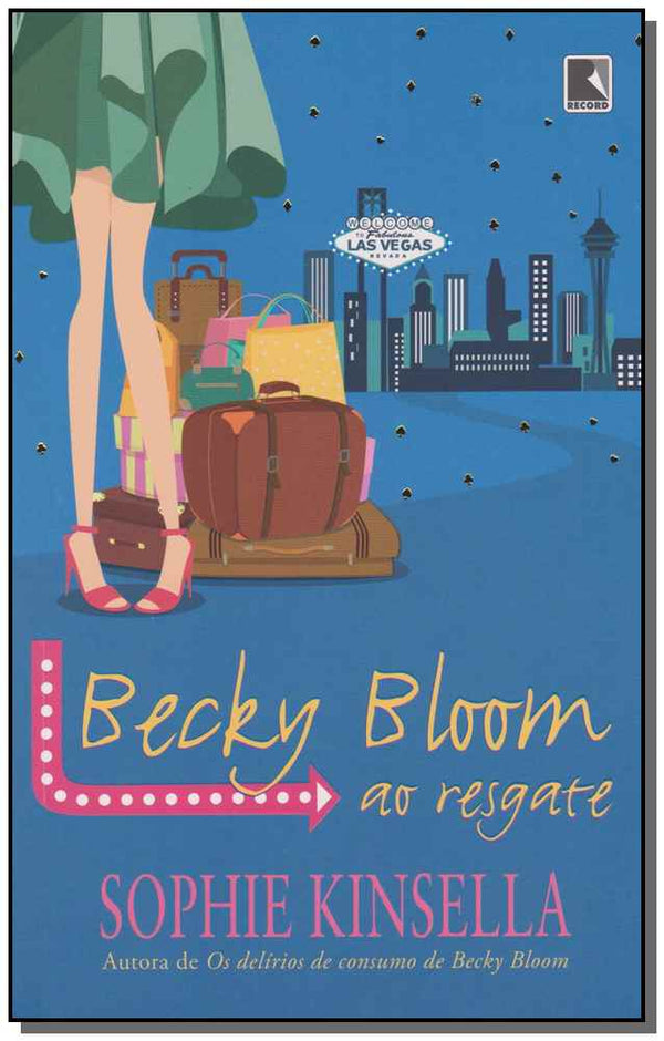 Capa do livro Becky Bloom ao Resgate, de Sophie Kinsella