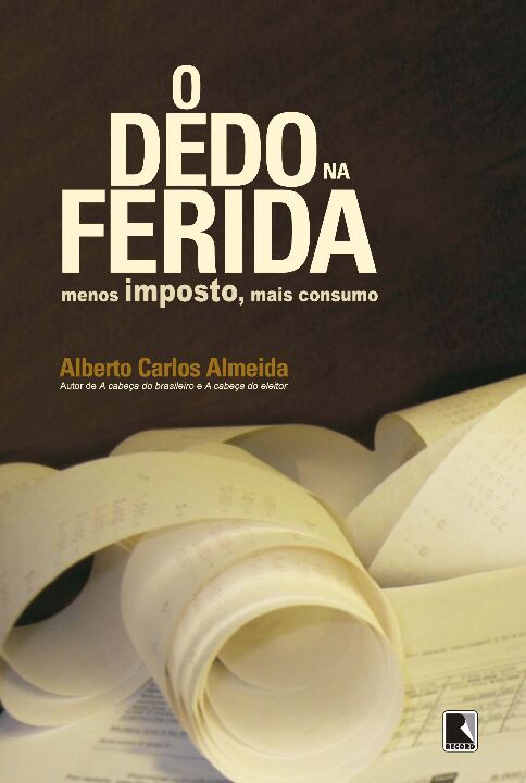 Capa do livro O Dedo na Ferida, de Alberto Carlos Almeida