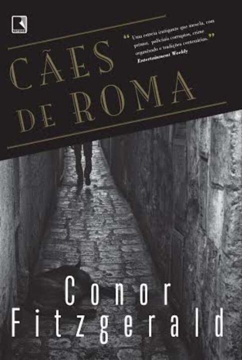 Capa do livro Cães de Roma, de Conor Fitzgerald
