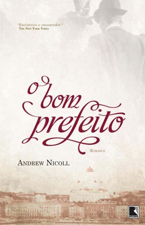 Capa do livro O Bom Prefeito, de Andrew Nicoll