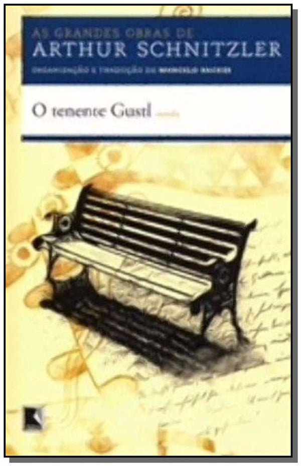 Capa do livro Tenente Gustl, o, de Arthur Schnitzler