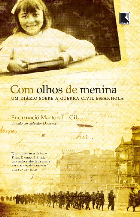 Capa do livro Com Olhos de Menina, de Encarnacio Martorell I Gil