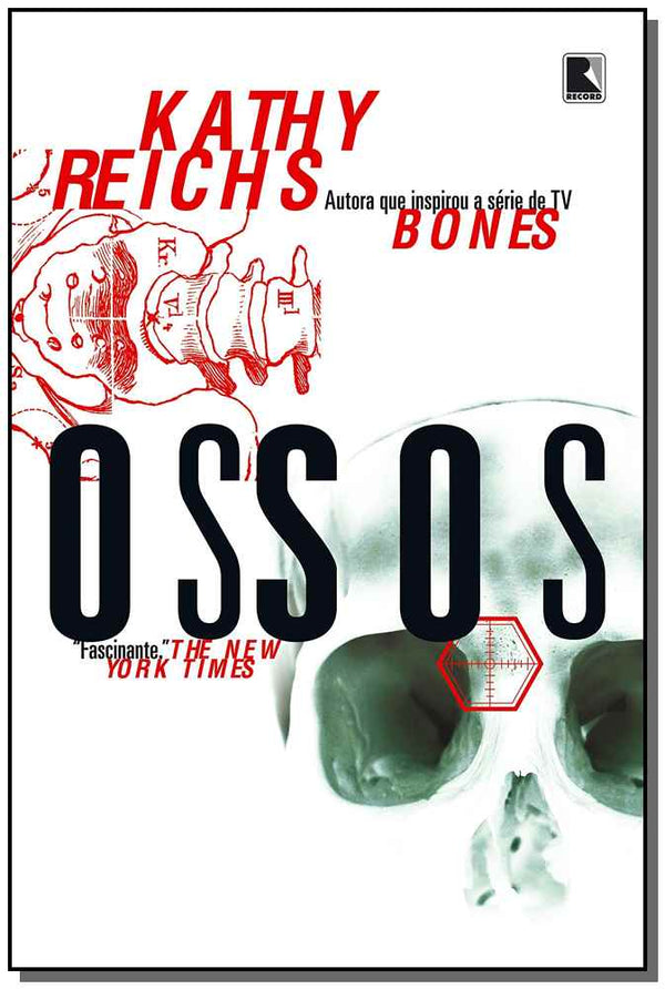 Capa do livro Ossos, de Kathy Reichs