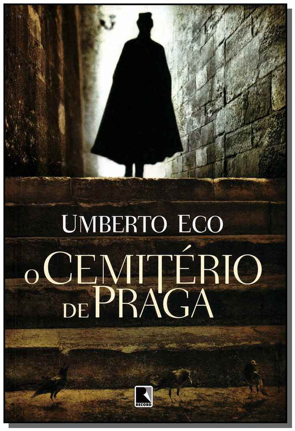 Capa do livro O Cemitério de Praga, de Umberto Eco