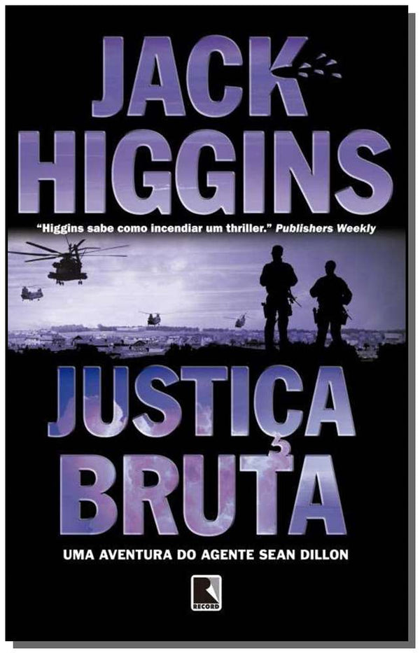 Capa do livro Justica Bruta, de Jack Higgins