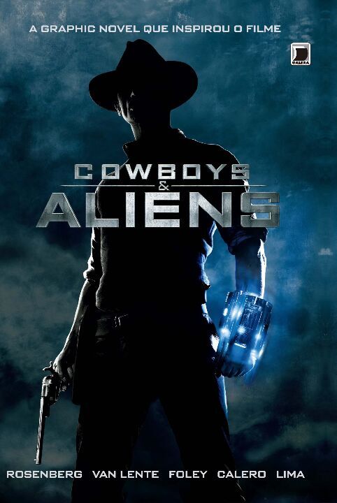 Capa do livro Cowboys & Aliens (Graphic Novel), de Andrew Foley