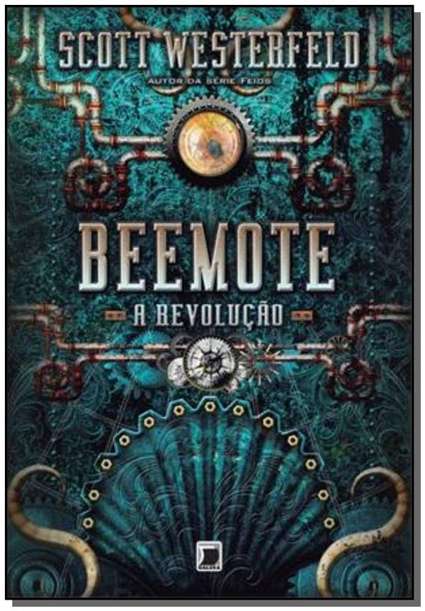 Capa do livro Beemote - A Revolução, de Scott Westerfeld