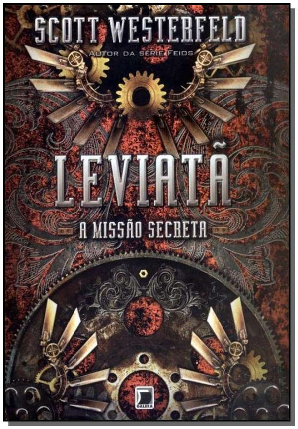 Capa do livro Leviatã - A Missão Secreta, de Scott Westerfeld