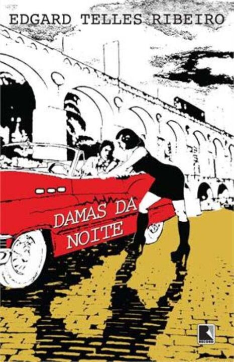 Capa do livro Damas da Noite, de Edgar Telles Ribeiro