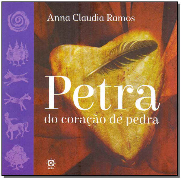 Capa do livro Petra do Coração de Pedra, de Anna Claudia de Moraes Ramos