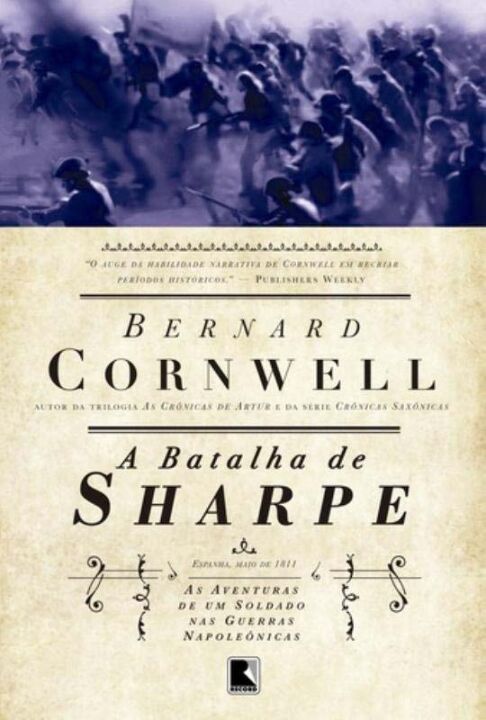 Capa do livro A Batalha de Sharpe (Vol. 12), de Bernard Cornwell
