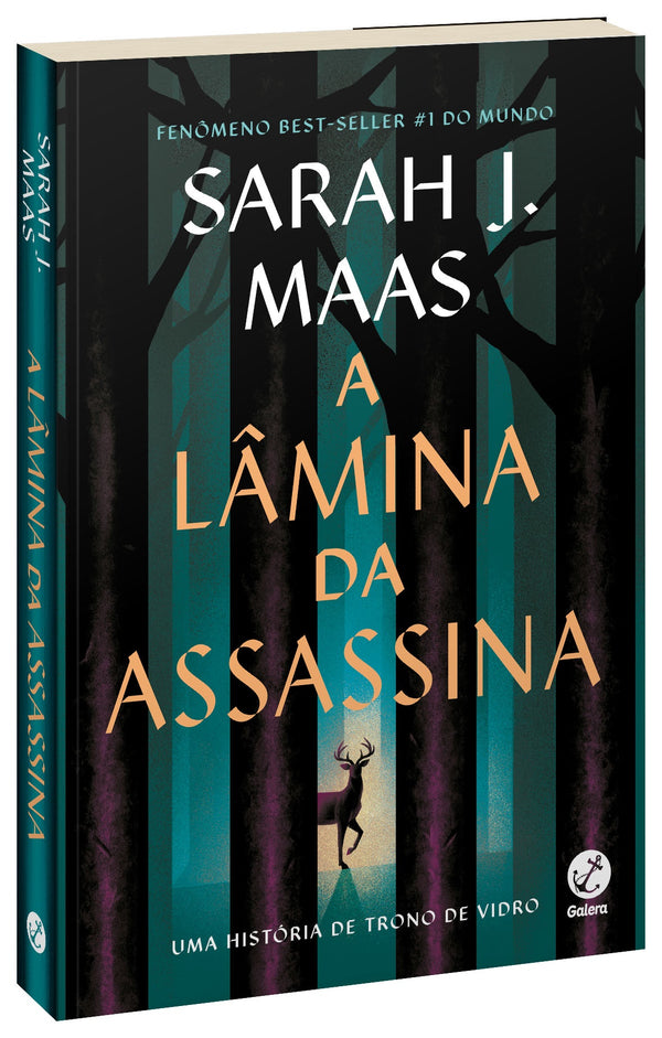 Capa do livro A Lamina da Assassina, de Sarah J. Mass
