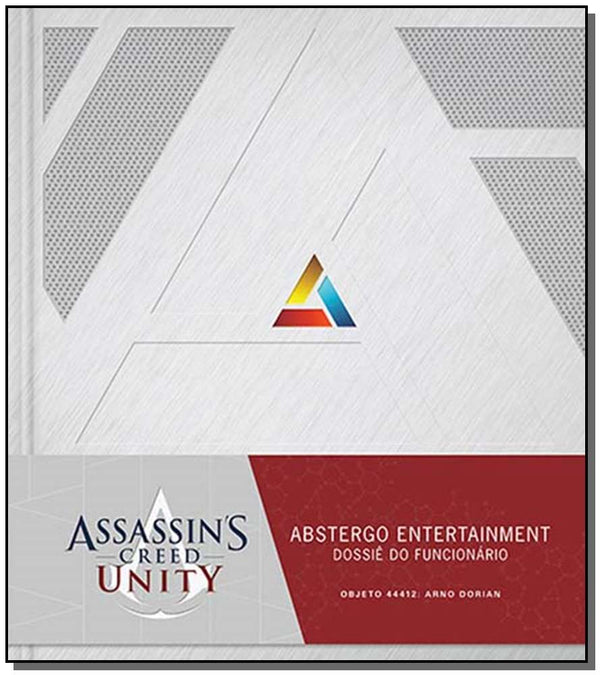 Capa do livro Assassins Creed Unity - Abstergo Entertainment, de Christie Golden