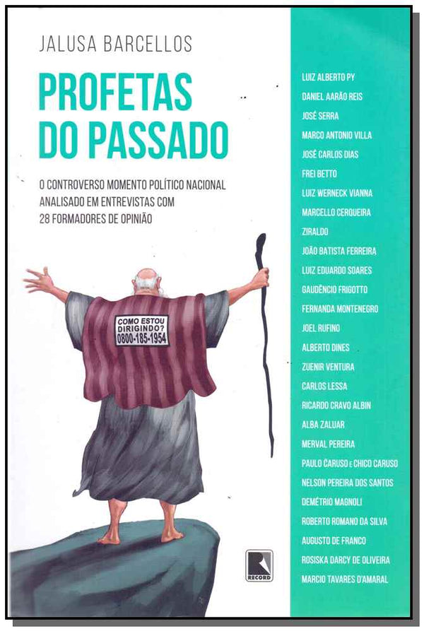 Capa do livro Profetas do Passado, de Jalusa Barcellos