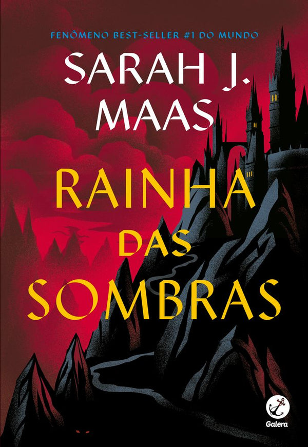 Capa do livro Trono de Vidro - Vol. 04 - Rainha das Sombras, de Sarah J. Maas
