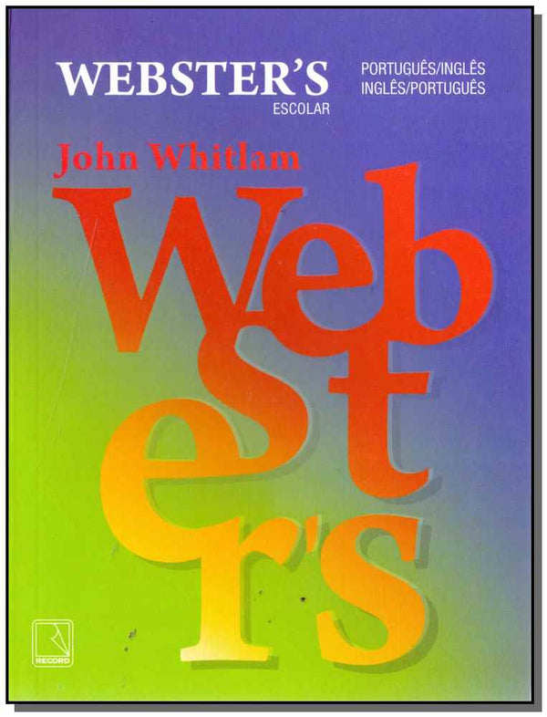 Capa do livro Websters Escolar, de John Whitlam