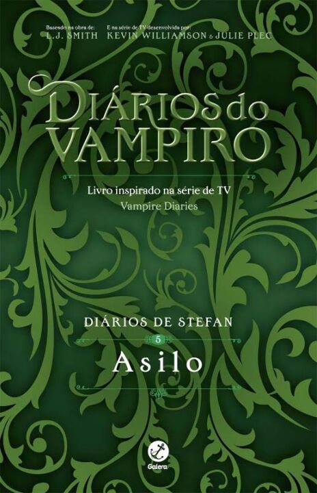 Capa do livro Diarios de Stefan - Vol.5 - Asilo, de L. J. Smith