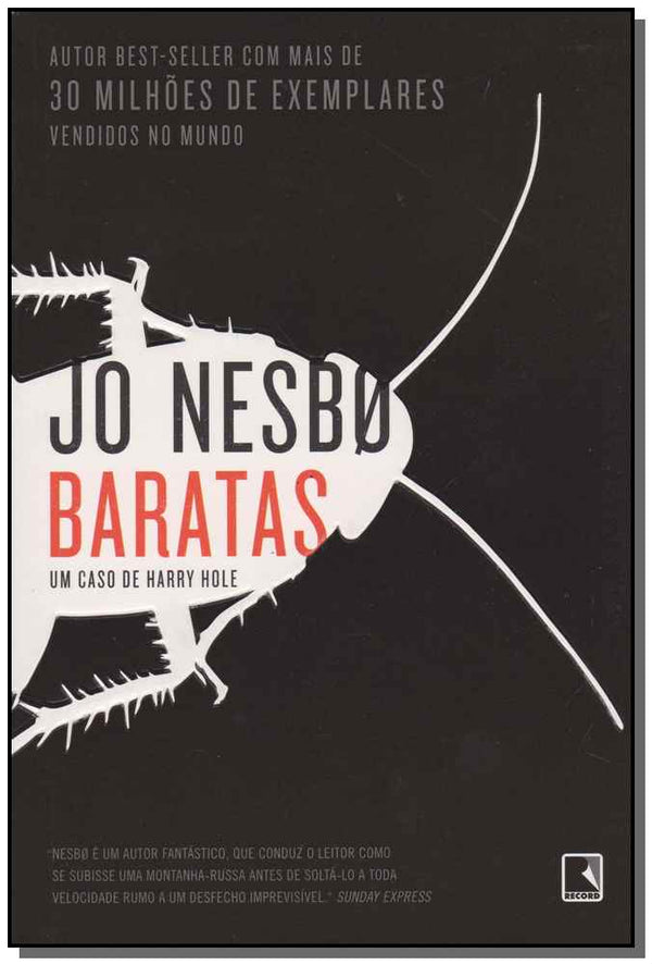 Capa do livro Baratas, de Jo Nesbo