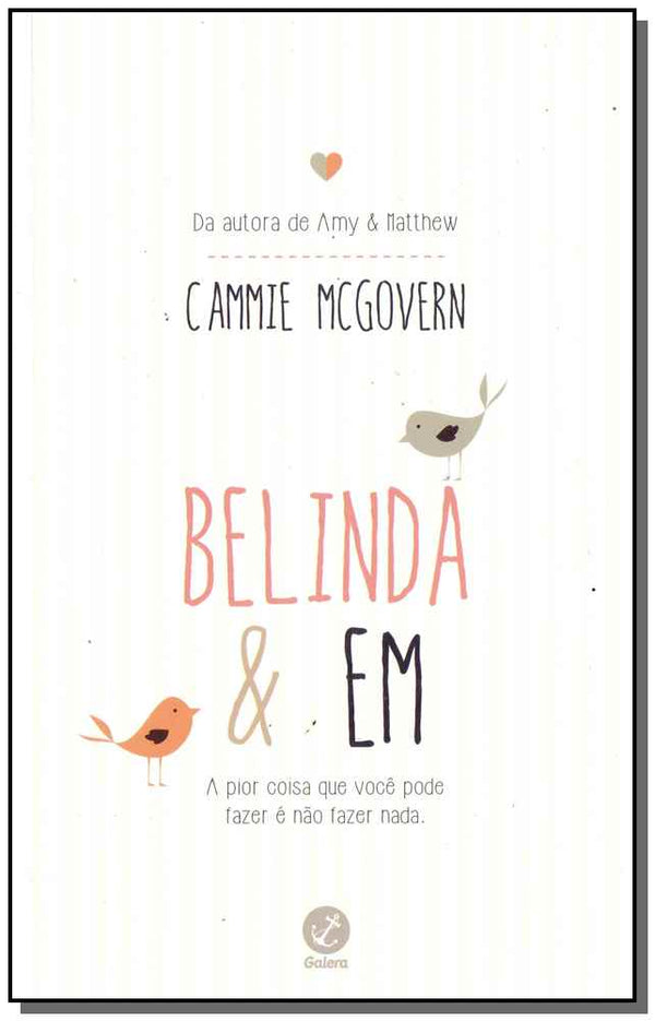 Capa do livro Belinda em, de Cammie Mcgovern