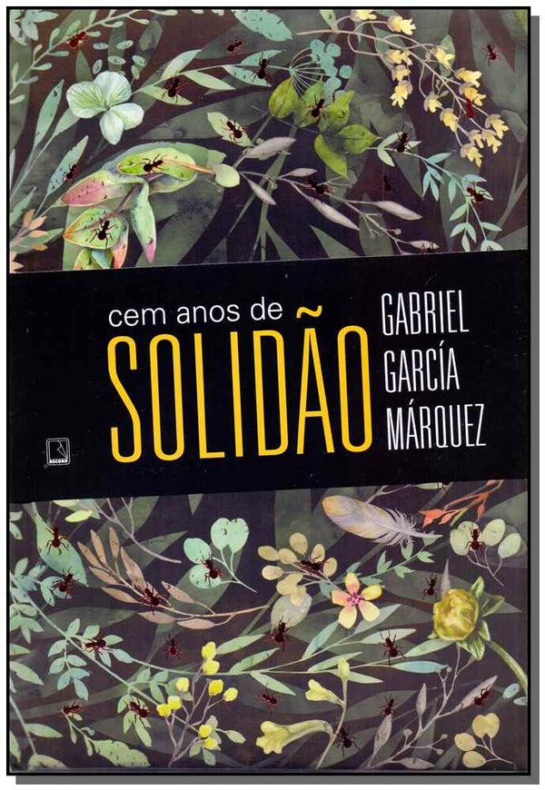 Capa do livro Cem Anos de Solidão, de Gabriel Garcia Marquez