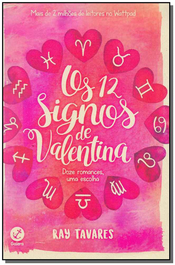 Capa do livro 12 Signos de Valentina, os, de Ray Tavares