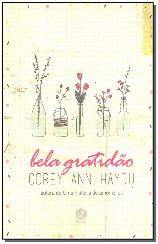 Capa do livro Bela Gratidão, de Corey Ann Haydu