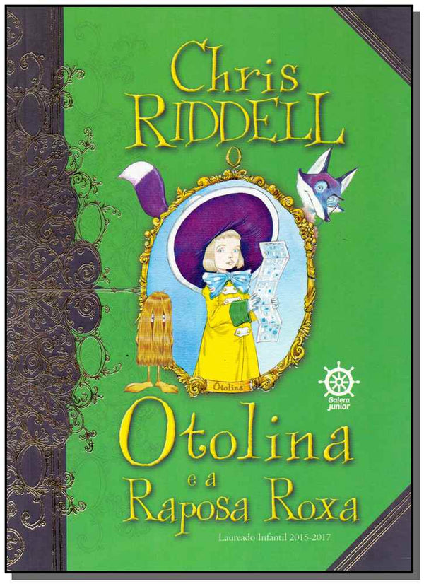 Capa do livro Otolina e a Raposa Roxa, de Chris Riddel