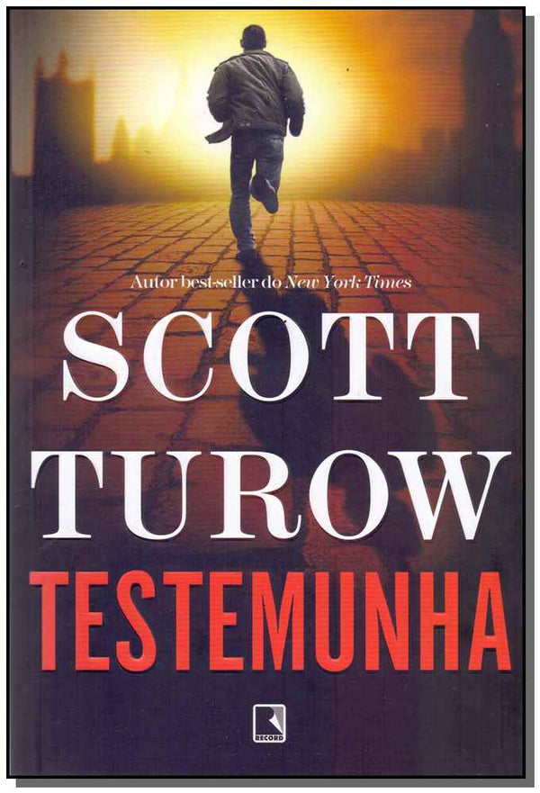 Capa do livro Testemunha, de Scott Turow
